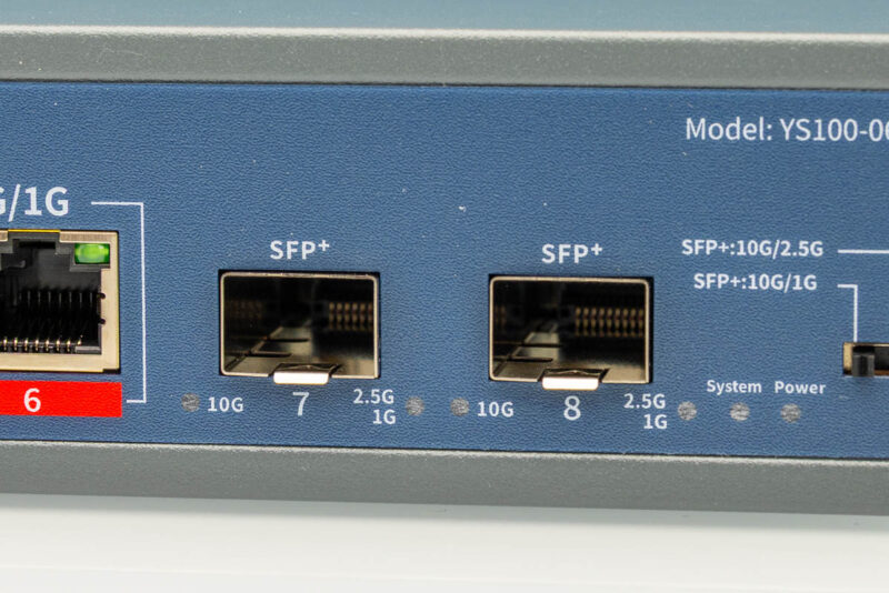 YuanLey YS100 0602T 10Gbps SFP+ Ports 1