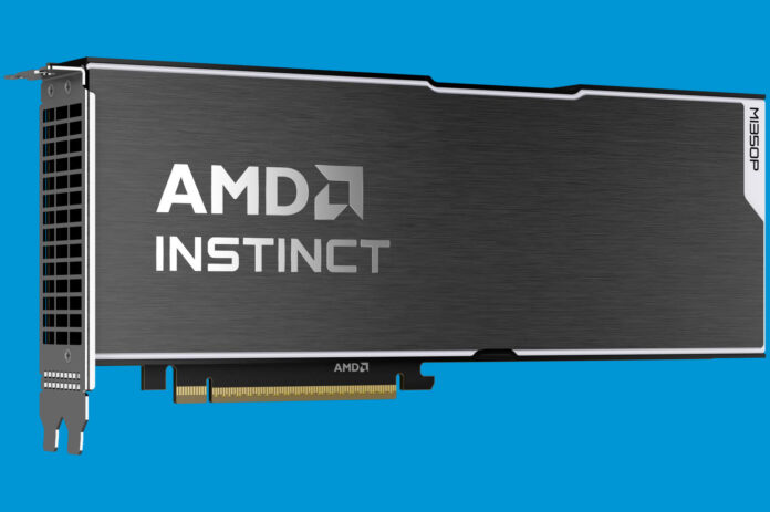 AMD Instinct MI350P PCIe Board Larger