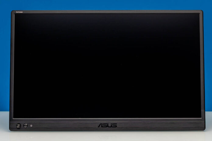 ASUS ZenScreen MB169CK front view