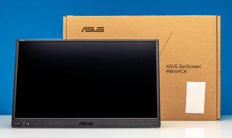 ASUS ZenScreen MB169CK with retail box