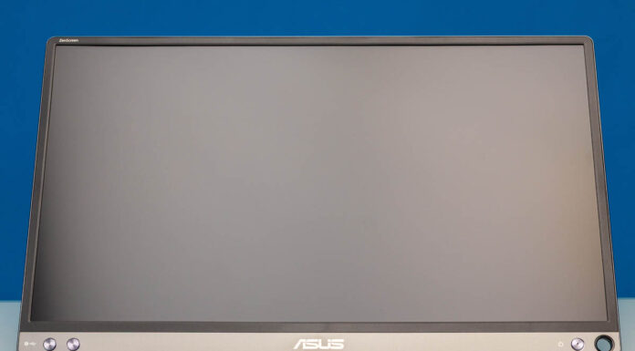 ASUS ZenScreen MB16ACE Review A 15.6in 1080P IPS Option ASUS ZenScreen MB16ACE front view