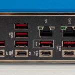 ASUS ROG Crosshair X870E Hero Rear IO Ports 1