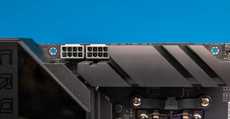 ASUS ROG Crosshair X870E Hero Two CPU Power Inputs 1