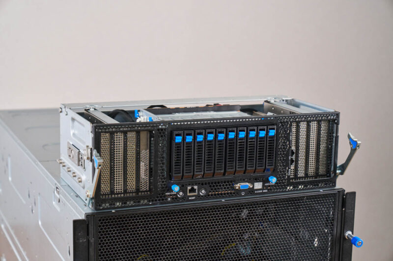 ASUS XA NB3I E12 Front IO Tray Out 4 Angle