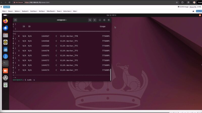 ASUS XA NB3I E12 IPMI IKVM