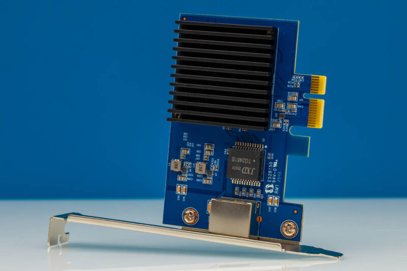 BZIZU PCIe Network Adapter Top Angled 1