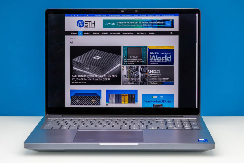 Dell Pro Max 16 Laptop Front 3