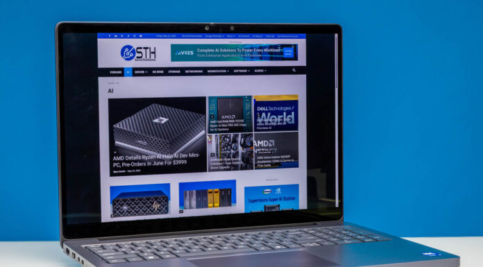 Dell Pro Max 16 Plus Review A More Mobile NVIDIA RTX Pro 5000 Blackwell System Dell Pro Max 16 Laptop Front Angled 2