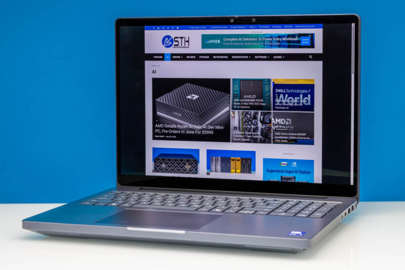 Dell Pro Max 16 Laptop Front Angled 3