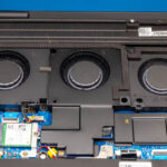 Dell Pro Max 16 Laptop Internal Fans 1