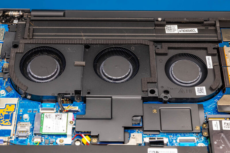 Dell Pro Max 16 Laptop Internal Fans 1