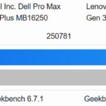 Dell Pro Max 16 Plus Geekbench 6 Compute