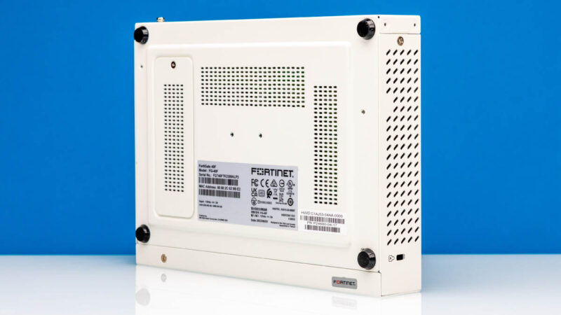 Fortinet FortiGate 40F Bottom Angled 2