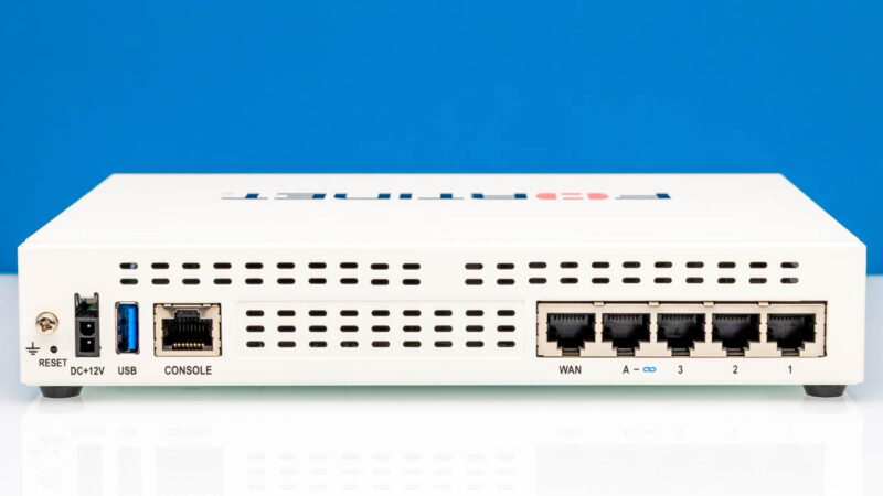 Fortinet FortiGate 40F Rear 1