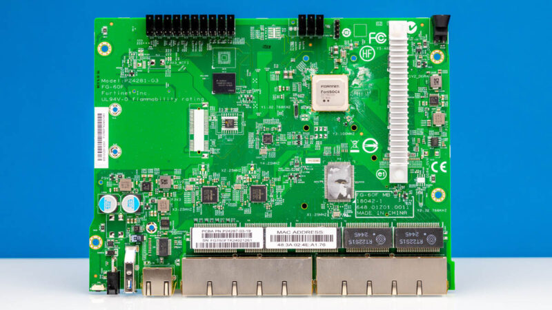 Fortinet FortiGate 60F Inside 10