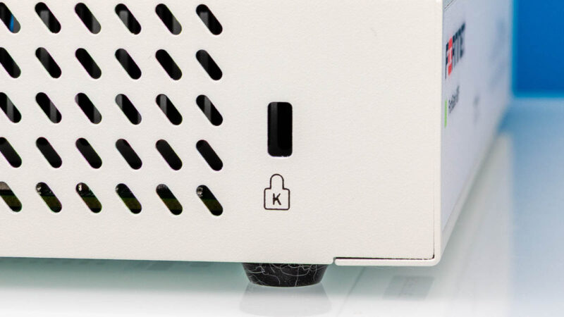 Fortinet FortiGate 60F Kensington Lock Port 1