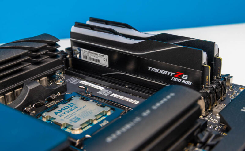 G.Skill Trident 5Z RGB Neo DDR5 6000 32GB 2x 16GB CL28 Kit In ASUS ROG Crosshair X870E Hero 2