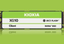Kioxia XG10 Series PCIe Gen5 SSDs Announced Kioxia XG10 Cover