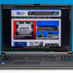 Lenovo ThinkPad P16 Gen 3 Front Screen On 1