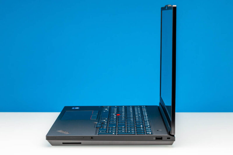 Lenovo ThinkPad P16 Gen 3 Side Open 1