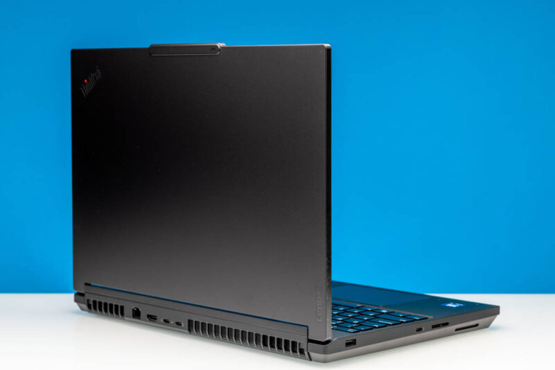Lenovo ThinkPad P16 Gen 3 Top Angled 2