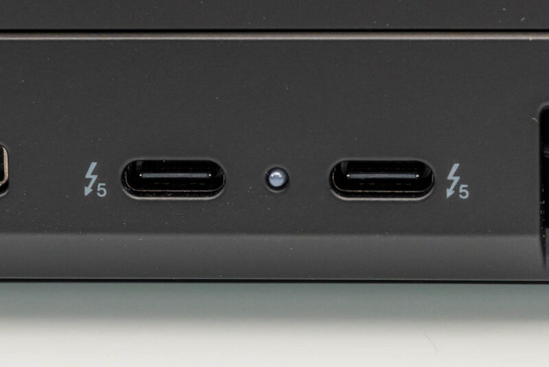 Lenovo ThinkPad P16 Gen 3 USB C Thunderbolt 5 Ports 1