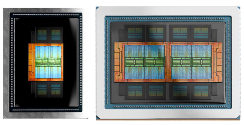 MI350 Chips Side By Side