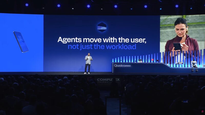 Qualcomm Computex 2026 Keynote Moving Agents