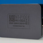 Sabrent USB4 To 10GbE Network Adapter Bottom Angled 2