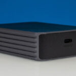 Sabrent USB4 To 10GbE Network Adapter Rear Angled 1