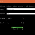 Xsight Labs E1 DPU Ubuntu Installation Step 8 Resize Ubuntu Lv