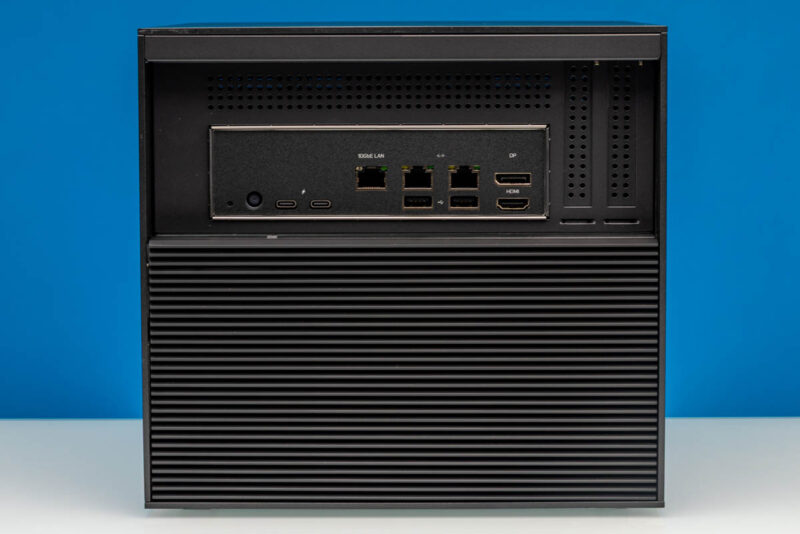 ZimaCube 2 Pro NAS Rear 1