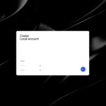 ZimaOS Create Local Account