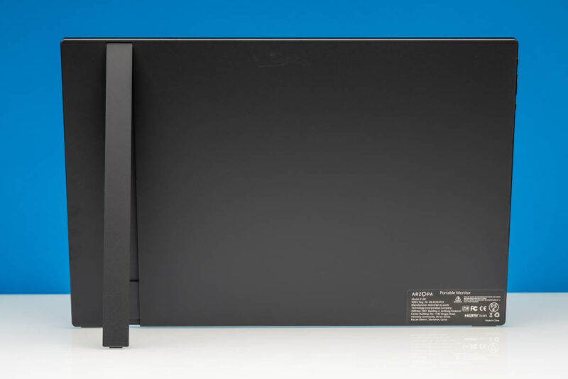 Arzopa Z1RC portable monitor rear with stand