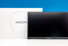 Arzopa Z1RC 16″ QHD Portable Monitor Review Arzopa Z1RC portable monitor with box