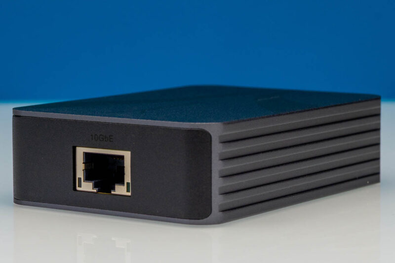 Sabrent NT-P10G front angled view