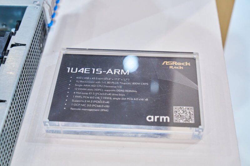 ASRock 1U4E1S ARM Flyer