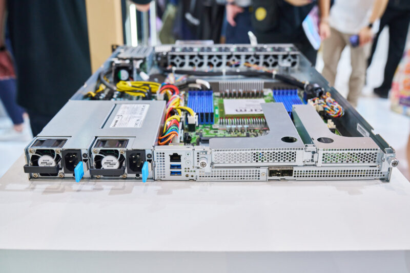 ASRock 1U4E1S ARM Rear