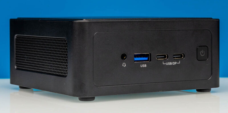 ASRock Industrial NUC BOX-358H Front Angled 2
