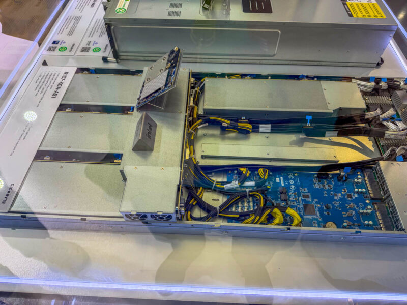 Gigabyte R1C7 K0A AS1 At Computex 2026 5x 8 Node Sleds And Power
