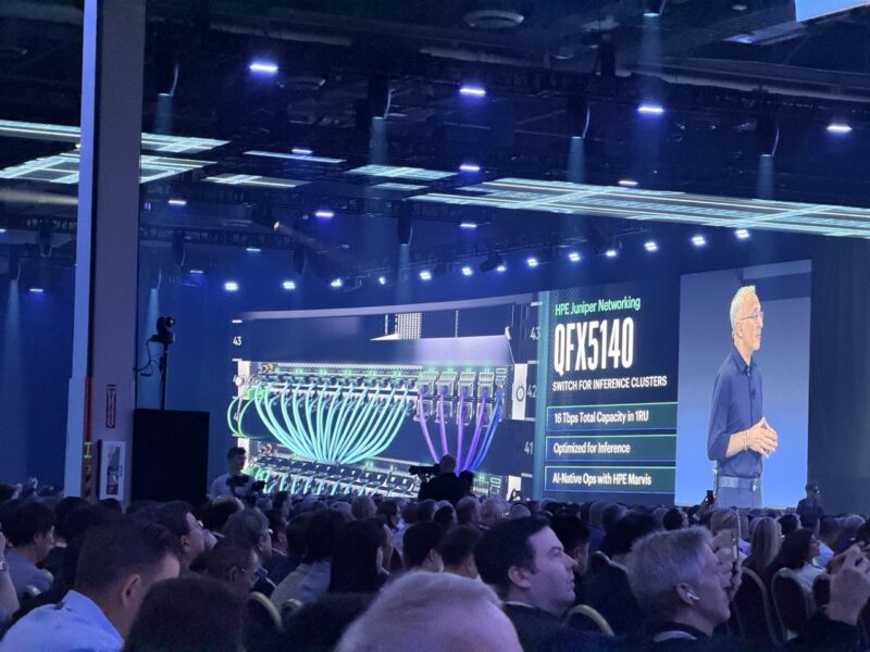 HPE Discover 2026 HPE Juniper Networking QFS5140