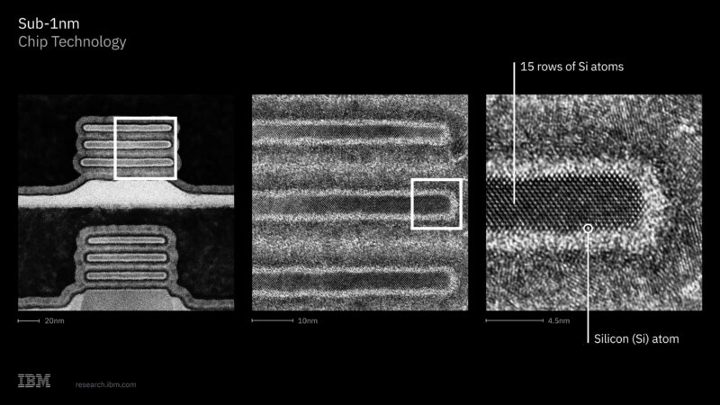 IBM Sub 1nm Transmission Electron Microscope Scan