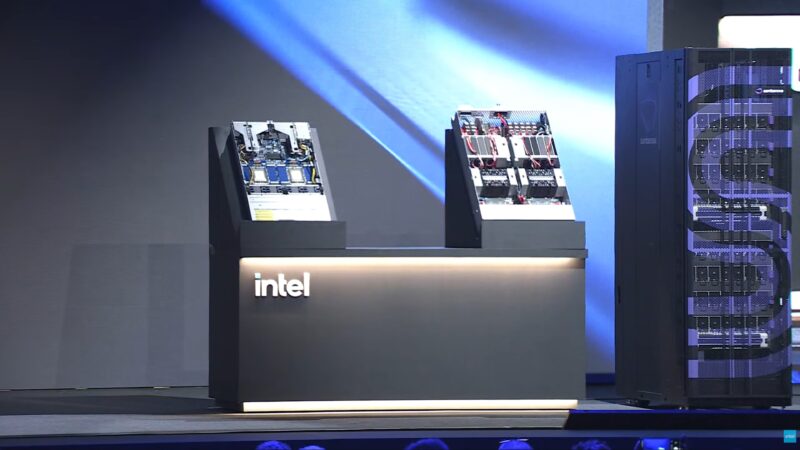Intel Computex 2026 Keynote SambaNova SM50 Trays