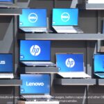 Intel Computex 2026 Keynote Wall Of Laptops