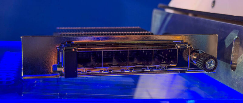 Intel E835 XXVDA4 OCP NIC 3.0 At HPE Discover 2026 3