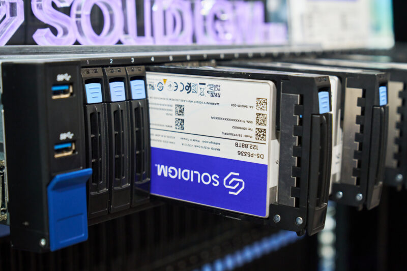 MiTAC 122TB QLC Solidigm D5 P5336 Close Up