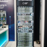 MiTAC HPC Liquid Cooled Rack Full View