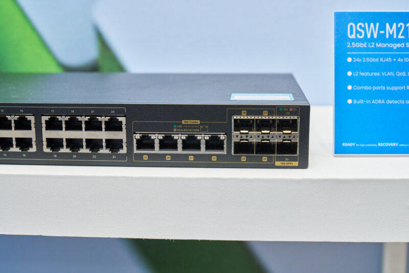 QNAP QSW M2130 4C2S24T 10GbE Ports