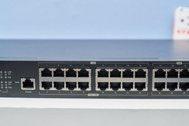 QNAP QSW M2130P 2C2S26T 45W PoE Ports