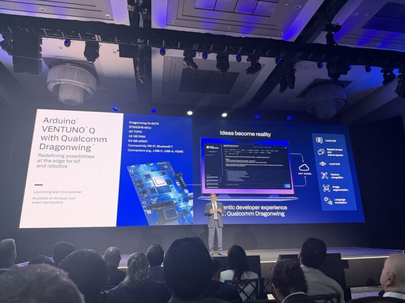 Qualcomm Investor Day 2026 Arduino Ventuno Q With Qualcomm Dragonwing Large
